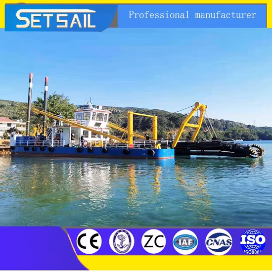 Diesel Engine Sand Cutter Suction Dredger for River Mud