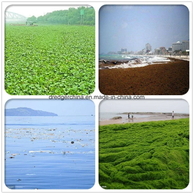 China Automatic Water Surface Cleaning Boat Water Weed Cutting Machine Surface Automatic Cleaning Vessel