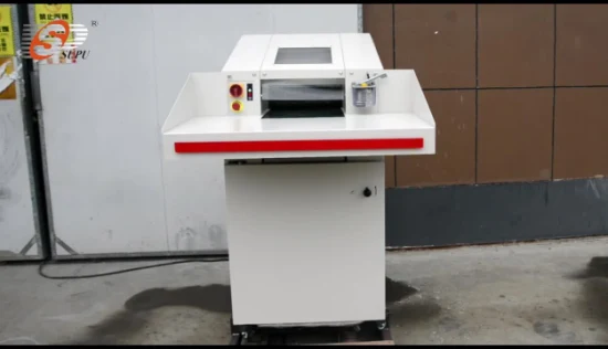 Déchiqueteur de papier haute capacité professionnel de vente chaude pour le déchiquetage de papier/bouteilles en PET/carton/CD/cartes d'identité
