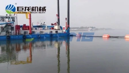 La Chine Julong 6 pouces-28 pouces drague suceuse de la faucheuse Drague de sable Drague de rivière à vendre